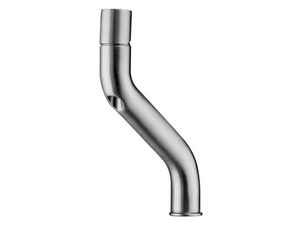 FLOW BASIN MIXER LOW - Countertop stainless steel washbasin mixer _ JEE-O