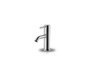 SLIMLINE PILLAR TAB - Countertop stainless steel washbasin mixer with pop up waste _ JEE-O