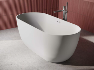 MOOREA - Freestanding oval Techstone bathtub _ Jacuzzi®