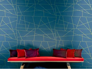 INTERRUZIONE - Geometric nonwoven wallpaper _ Jannelli&Volpi