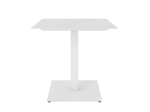 KUDOS - Square powder coated aluminium table _ Jardinico