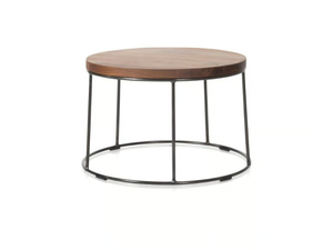 CICK - Round wooden coffee table _ Jess