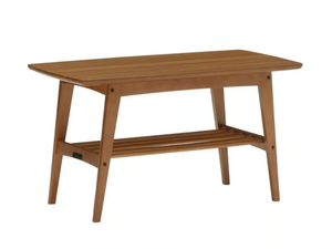 LIVING TABLE - Rectangular wooden high side table _ KARIMOKU