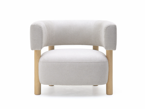 N-S03 - Fabric armchair with armrests _ KARIMOKU