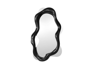 TWISTED M - Framed wall-mounted mirror _ KARPA