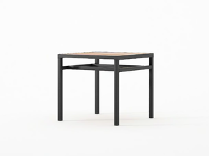 PLANKE 40 - Low square coffee table _ KARPENTER