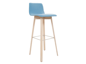 MAVERICK - Upholstered barstool with back _ KFF