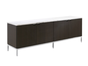 FLORENCE KNOLL CREDENZA - Wooden sideboard with doors _ KNOLL