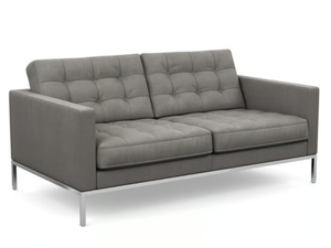 FLORENCE KNOLL RELAX - 2 seater tufted sofa _ KNOLL