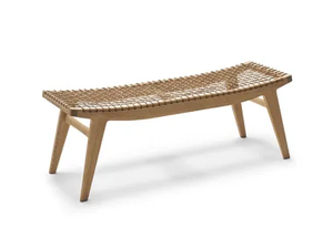 KLISMOS - Oak bench _ KNOLL