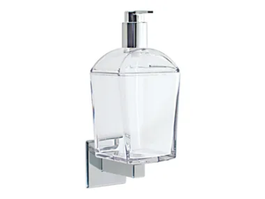 TILDA - Wall-mounted polycarbonate Bathroom soap dispenser _ KOH-I-NOOR