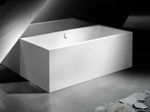 MEISTERSTÜCK CONODUO 2 - Rectangular built-in enamelled steel bathtub _ Kaldewei