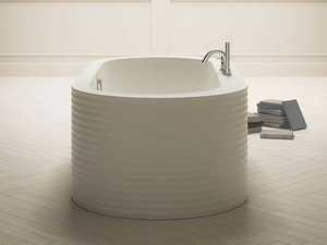 ONEWEEK - Freestanding oval Kcryl bathtub _ Karol