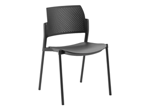 KYOS - Polypropylene chair with linking device open back _ Kastel