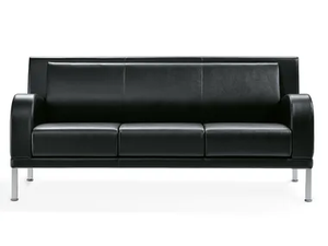 KRISTALL - 3 seater leather leisure sofa _ Kastel