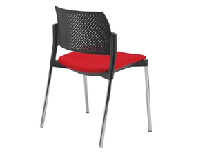 KYOS - Chair open back with integrated cushion _ Kastel