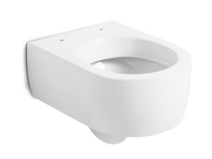 FLO 3115 - Wall-hung compact ceramic toilet _ Kerasan