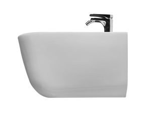 TRIBECA 5125 - Wall-hung ceramic bidet _ Kerasan