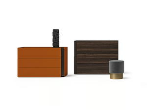 KEEP ON - Wooden chest of drawers with integrated handles _ Kico