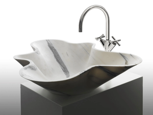 BOWL 1 - Countertop marble washbasin _ Kreoo