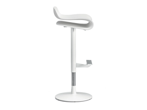 BCN - Swivel stool height-adjustable _ Kristalia