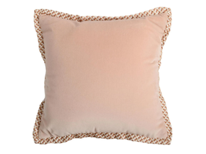 CARRÈ FLAT 2961 - Solid-color square fabric cushion _ L'Opificio