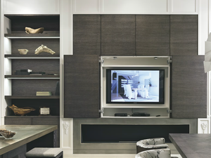 AETERNA - Wooden TV wall system _ L'Origine