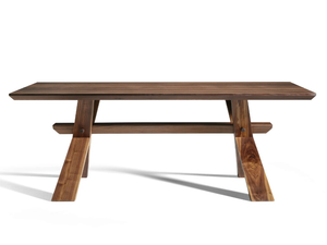 DECIMO - Custom walnut table _ L'Ottocento