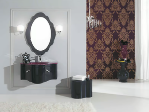 DECÒ D09 - Wall-mounted vanity unit _ LEGNOBAGNO