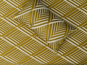 ARIANE - Fire retardant fabric with graphic pattern _ LELIEVRE