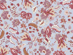 CONSTANCE - Nonwoven wallpaper with floral pattern _ LELIEVRE