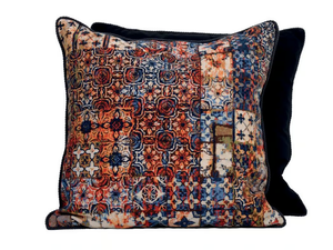 JEAN PAUL GAULTIER - SOLIDE - Square cotton sofa cushion _ LELIEVRE