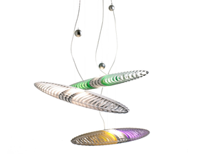 TITANIA - LED aluminium pendant lamp _ LUCEPLAN