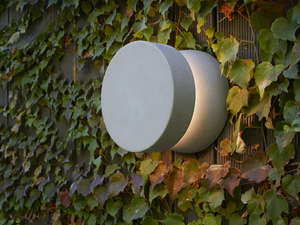 NUI - VERSION D - Cement floor lamp / outdoor wall lamp _ LUCEPLAN