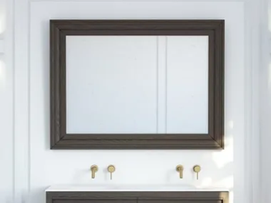 DORCHESTER - Rectangular framed oak mirror _ LUSSO