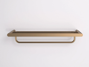 LUXE - Stainless steel bathroom wall shelf _ LUSSO