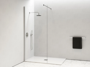 MODULAR - Corner modular glass Walk in shower _ LUSSO