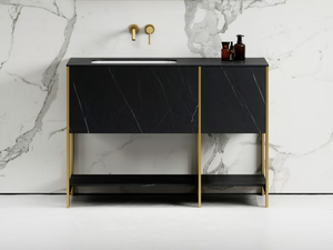 MOODE - Floor-standing single vanity unit with drawers _ LUSSO