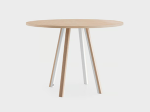 ORI - Round oak high table _ Lapalma