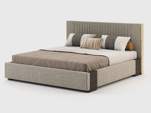 LAUREN - Fabric double bed _ Laskasas