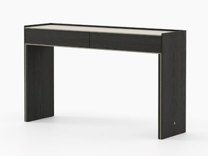 SAMOS - Rectangular wooden console table with drawers _ Laskasas