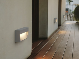 ARC - LED wall-mounted outdoor cement steplight _ LedsC4