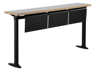 CORTINA - Modular chipboard study table _ Leyform