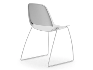 COSMO - Sled base steel and polypropylene chair _ Leyform