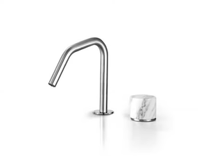 MARBLE - High stainless steel and marble washbasin mixer _ Linki