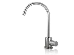 KRONOS KRO002 - Countertop single handle stainless steel washbasin mixer _ Linki