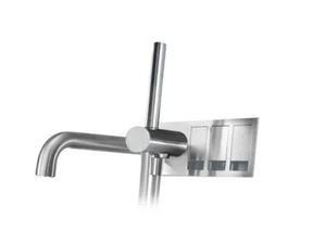 TEK ZERO 231 - Wall-mounted stainless steel bathtub set with hand shower _ Linki