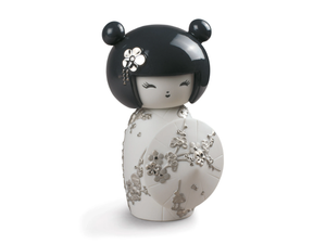 KOKESHI III - Porcelain decorative object _ Lladró