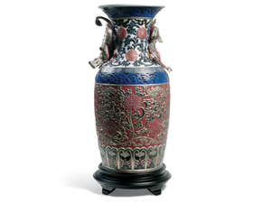 ORIENTAL VASE RED - Porcelain vase _ Lladró