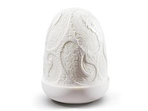 PAISLEY DOME - LED rechargeable porcelain table lamp _ Lladró